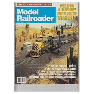 MODEL RAILROADER JULY 1987 - Vol 54 No. 7 (Collectible Single Back Issue Magazin